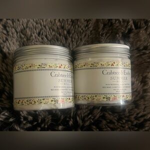 2X Crabtree & Evelyn Summer Hill Nourishing Body Butter